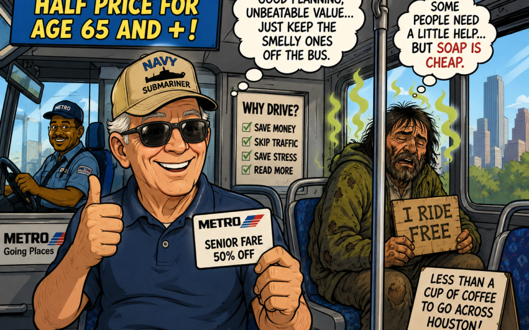 Houston’s Metro has Half Priced Tickets for Age 65 and +